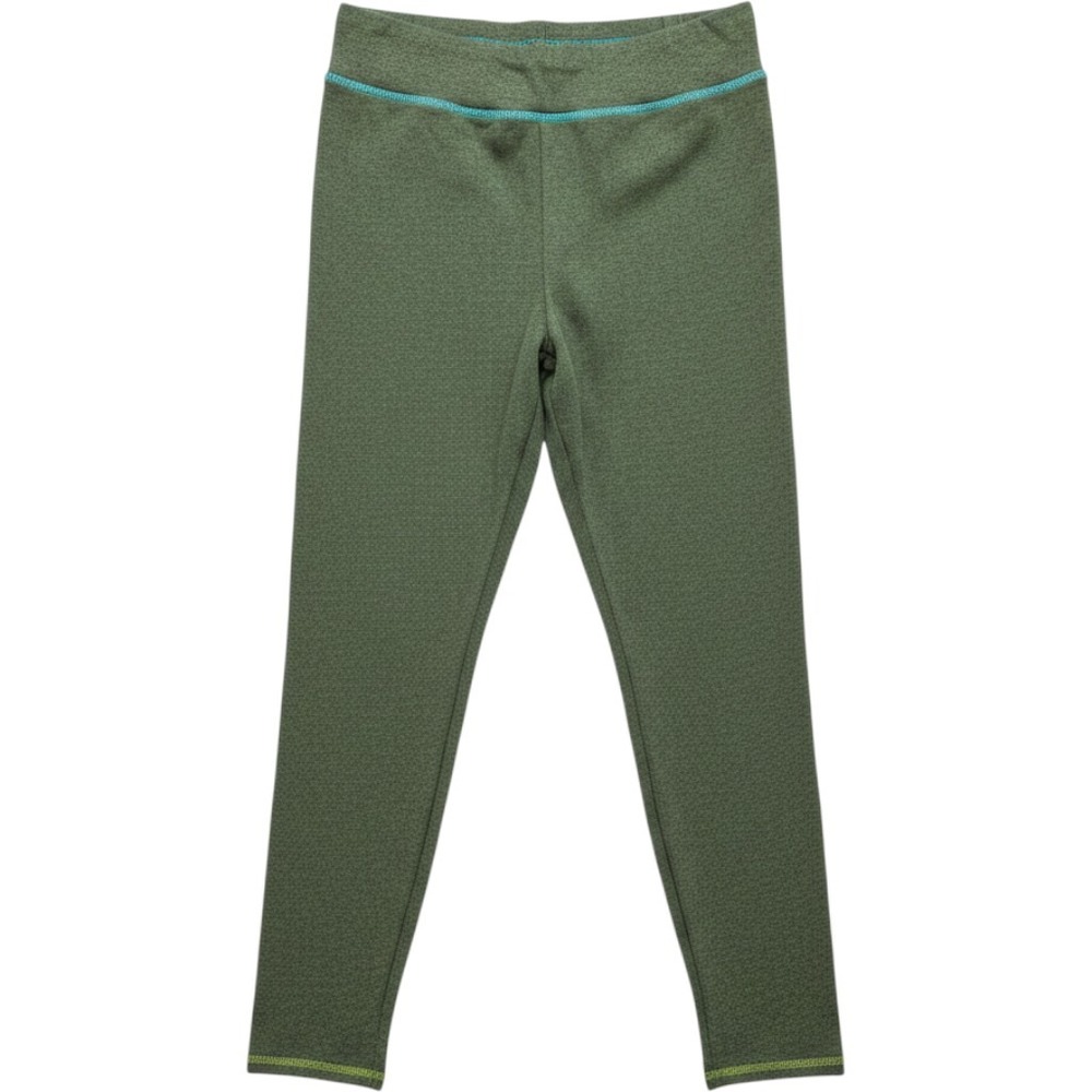 Sundry‎ Olive Green Contrast Stitch Skinny Leggings Pants Made in USA Size 1 S